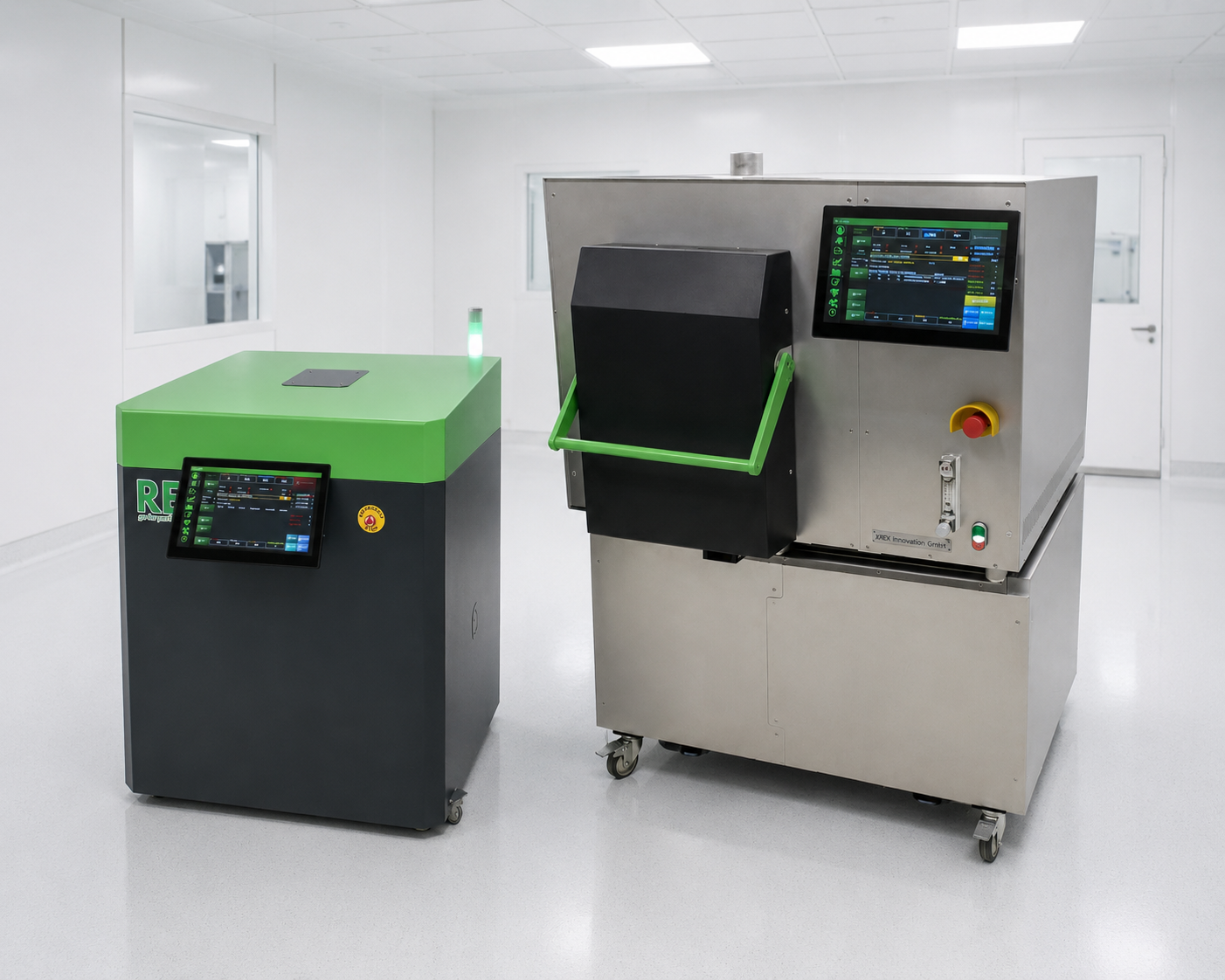 Vakuum-Reflow-Ofen und Quarzrohrofen im REK-Technikum. .